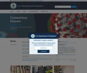 Doc.gov(Department of Commerce) Screenshot