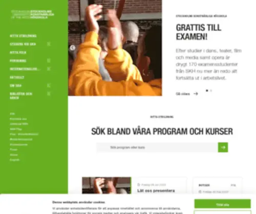 Doch.se(Stockholms konstnärliga högskola) Screenshot