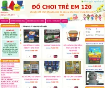 Dochoitreem120.vn(Đồ chơi trẻ em 120) Screenshot