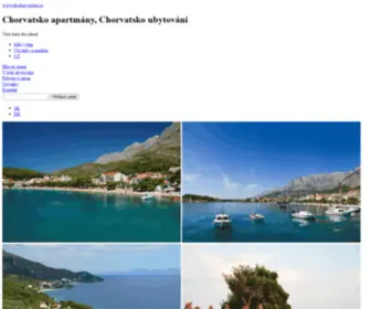 Dochorvatska.cz(Chorvatsko apartmány) Screenshot