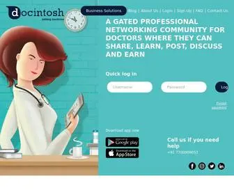 Docintosh.com(The Fastest Growing Online Medical Community) Screenshot