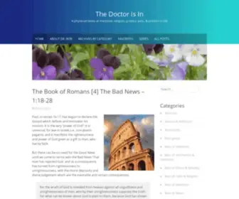 Docisinblog.com(A physician looks at medicine) Screenshot