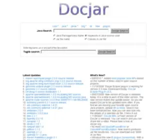 DocJar.org(Search Open Source Java API) Screenshot