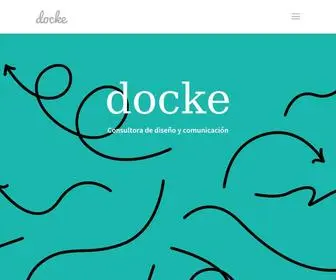 Docke.com.ar(Consultora de diseño y comunicación) Screenshot