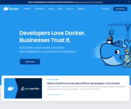 Docker-CN.com(Docker CN) Screenshot