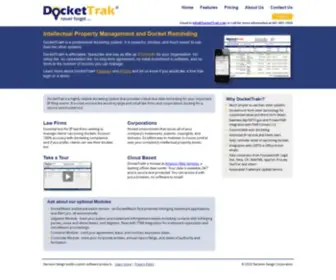 Dockettrak.com(DocketTrak) Screenshot