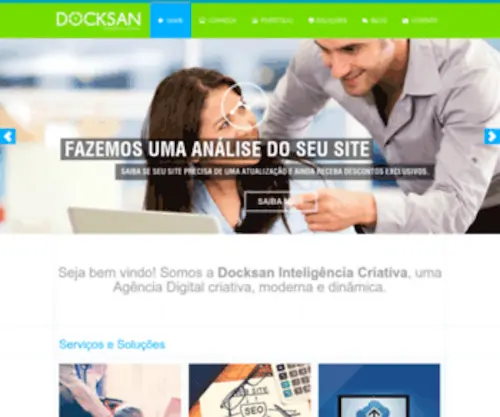 Docksan.com.br(Criação de Sites e Marketing Digital) Screenshot