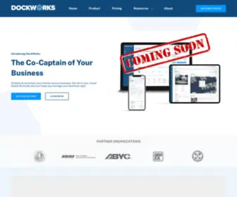 Dockworks.co(Simplify and automate your marine professional services business. DockWorks) Screenshot