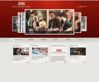 Doclerholding.com(Creativity & Innovation are our driving forces) Screenshot