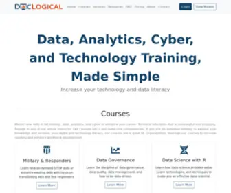 Doclogical.com(Data and Analytics Training Made Simple) Screenshot