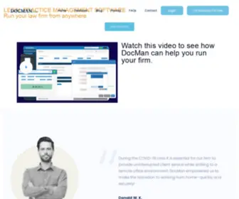 Docman.online(Case Management Software for Attorneys) Screenshot