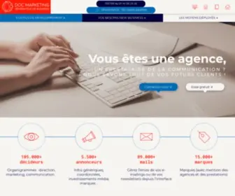 Docmarketing.fr(Groupe de Blanzy) Screenshot