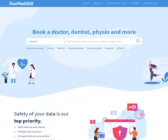 Docmed360.com(Find & Book Doctor Online) Screenshot