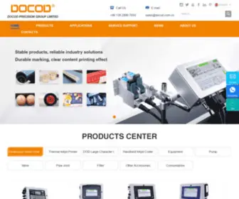 Docod-Group.com(Thermal Inkjet Printer) Screenshot