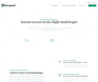 DocPanel.com(Radiology Services) Screenshot
