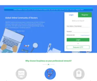 DocPlexus.in(Helps doctors make better decisions. Discuss Patient Cases) Screenshot