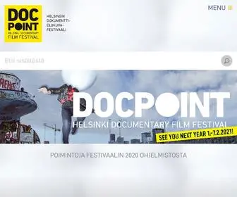 DocPointfestival.fi(DocPoint Festivaali) Screenshot