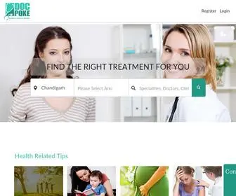 DocPoke.com(Find The Best Doctors) Screenshot