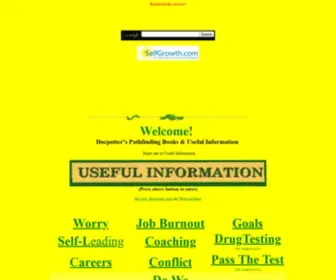 DocPotter.com(Useful career information and books) Screenshot