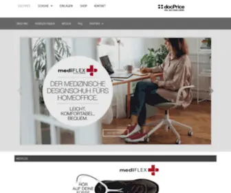 DocPrice.eu(MediFLEX Schuhe) Screenshot
