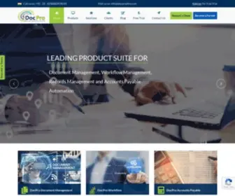DocProdms.com(DocPro Suite) Screenshot