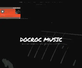 Docrocmusic.com(DocRoc Music) Screenshot