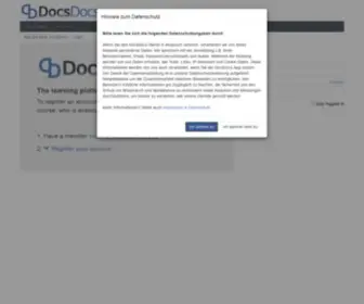 DocsDocs.net(Willkommen) Screenshot