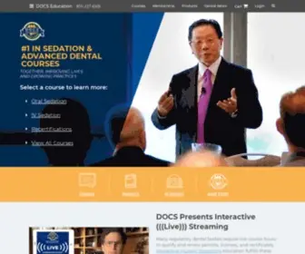Docseducation.com(DOCS Education) Screenshot