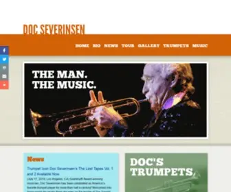 Docseverinsen.com(Doc Severinsen) Screenshot