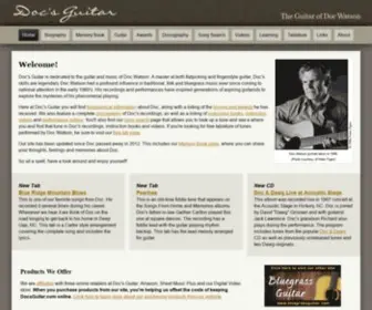 Docsguitar.com(Doc's Guitar) Screenshot