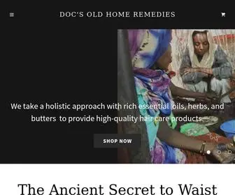 Docsoldhomeremedies.com(Black Hair Care Products Chebe) Screenshot