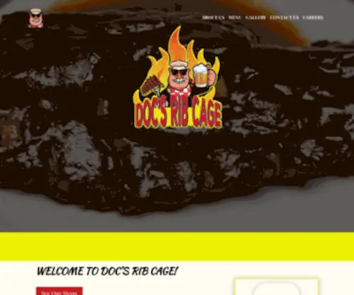 Docsribcage.com(Doc's Rib Cage) Screenshot