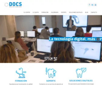 Docstraining.com(Cursos de Formación para Protésicos y Técnicos Dentales) Screenshot