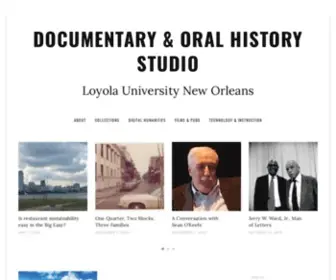 Docstudio.org(Loyola University New Orleans) Screenshot