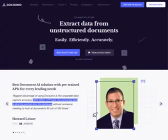 Docsumo.com(Document AI Platform Built for Scale & Efficiency) Screenshot