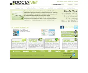 Doctanet.com(Desarrollo Web) Screenshot