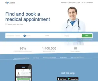 Doctena.ch(Book online with doctors) Screenshot