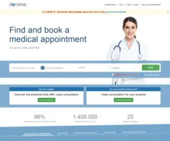 Doctena.lu(Book online with doctors) Screenshot