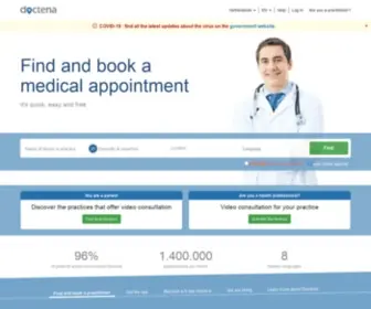 Doctena.nl(Book online with doctors) Screenshot