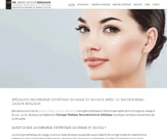 Docteur-Boolauck.com(Chirurgien Esthétique du visage à Paris) Screenshot