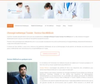 Docteur-Mellouli.com(Trouvez un des meilleurs médecin et chirurgien plasticien en Tunisie) Screenshot