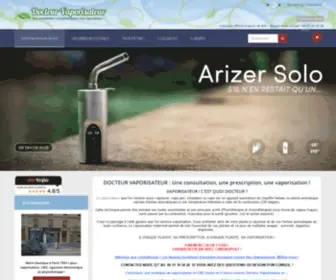 Docteur-Vaporisateur.com(Vaporisateur à herbes) Screenshot