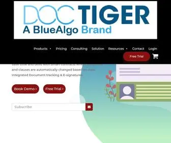 Doctiger.com(DocTiger Document Generation Software add) Screenshot