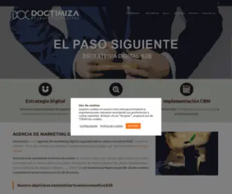 Doctimiza.com(Agencia de Marketing Digital en Madrid) Screenshot