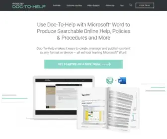Doctohelp.com(Create Policies & Procedures Documents) Screenshot