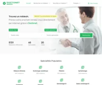 Doctonet.ma(Plus de 5680 médecins référencés) Screenshot