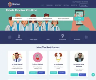 Docton.in(Find Online Doctors to Book Doctor Appointment Online) Screenshot