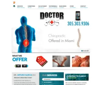 Doctor305.com(Best Chiropractor Miami) Screenshot