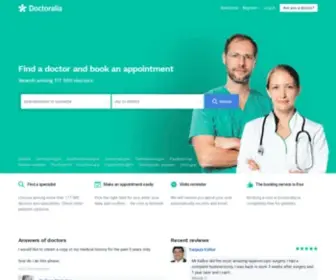 Doctoralia.co.uk(Health Consultants and Medical Centres) Screenshot