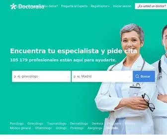 Doctoralia.es(Encuentra especialista) Screenshot